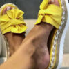 affindous bows flip flops 7