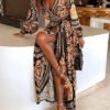 boho style maxi dress