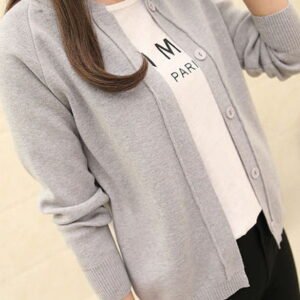 cardigan with button neckline 2 neckline