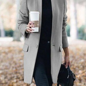 coat with a classic cut