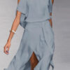 dress with a pit put and trips on the shoulders 2