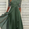 dress with an airy bottom and lace gora 2