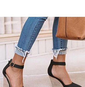 forehead on a braided wedge