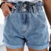 high waisted jeans shorts for eraser