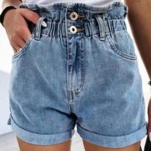 high waisted jeans shorts for eraser