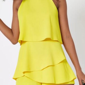 layered mini dress