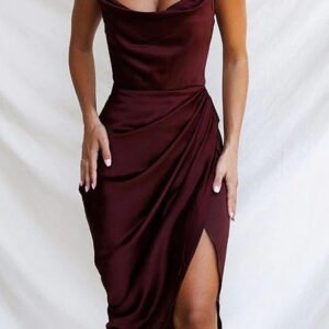 lingerie dress with draping