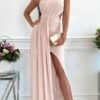 maxi asymmetrical dress for one frame