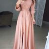 maxi dress for buttons from shirt gora 2