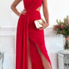 maxi dress for one frame with draping 2