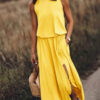 maxi dress with an elastic band 3