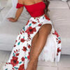 maxi dress with lowered ramechers