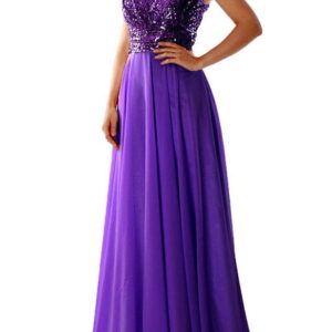 maxi dress with sequin envelope gora 3