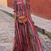 maxi shirt dress with pockets