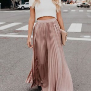 maxi sleeve flared with pleats 3