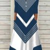 midi dress fastened with buttons with pockets 2