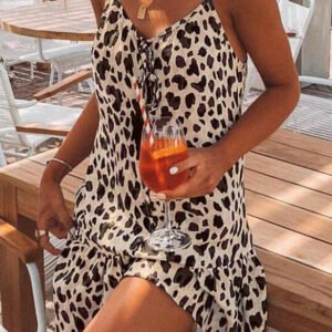 mini dress on thin ramechers with tassels
