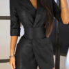 mini dress with a wide belt cut