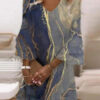 mini dress with extended sleeves