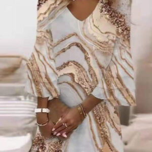 mini dress with extended sleeves 2