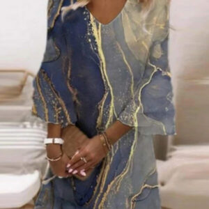 mini dress with extended sleeves
