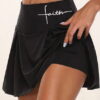 mini skirt with an inscription