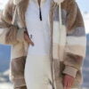 oversize fur sweatshirt with hood 3