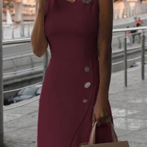 princeska dress with decorative buttons 2