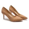 put on a low high heel