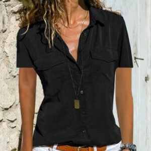 shirt with a short sleeve matched