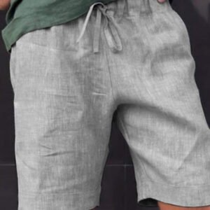 shorts made of increasing material binded at the waist 2