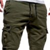 shorts with pockets binded at the waist