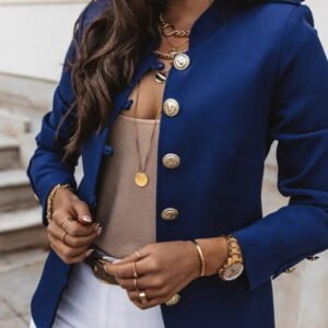 single day jacket with decorative buttons 2
