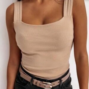 top on ramechers with a square neckline